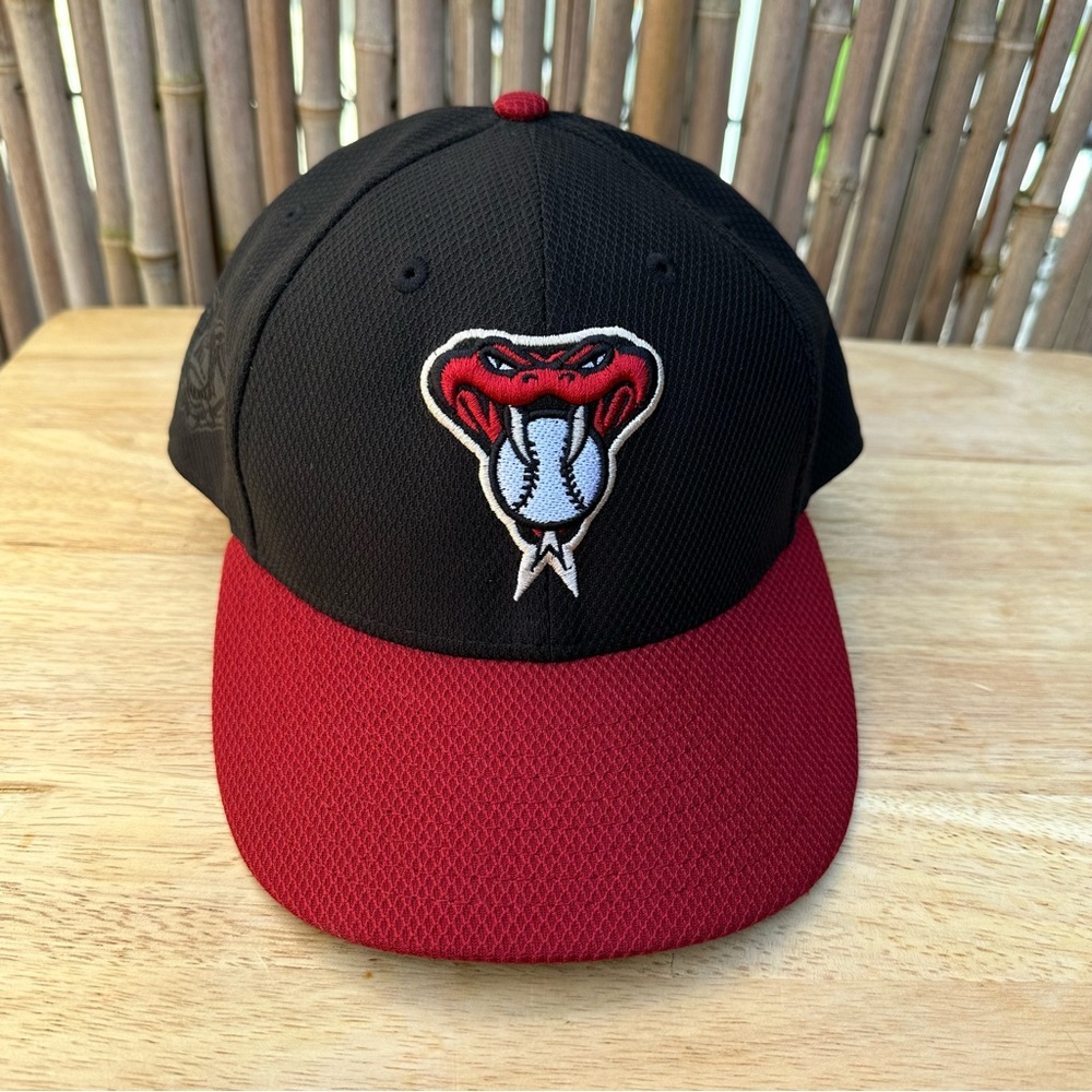 MLB New Era Fitted Arizona Diamondbacks Baseball Hat Low Crown Size 7 5/8